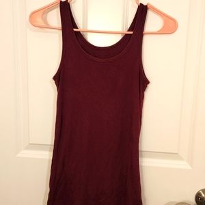 Tank top - muscle shirt maroon